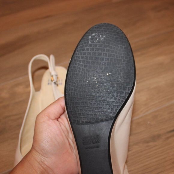 Stuart Weitzman Slingback Wedge Size 7 - Picture 10 of 12